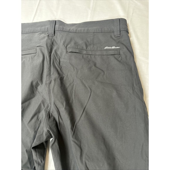 Eddie Bauer Pants Men's Size 33x30 Gray Travex - Picture 12 of 14